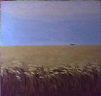 Unknown wheat field painting